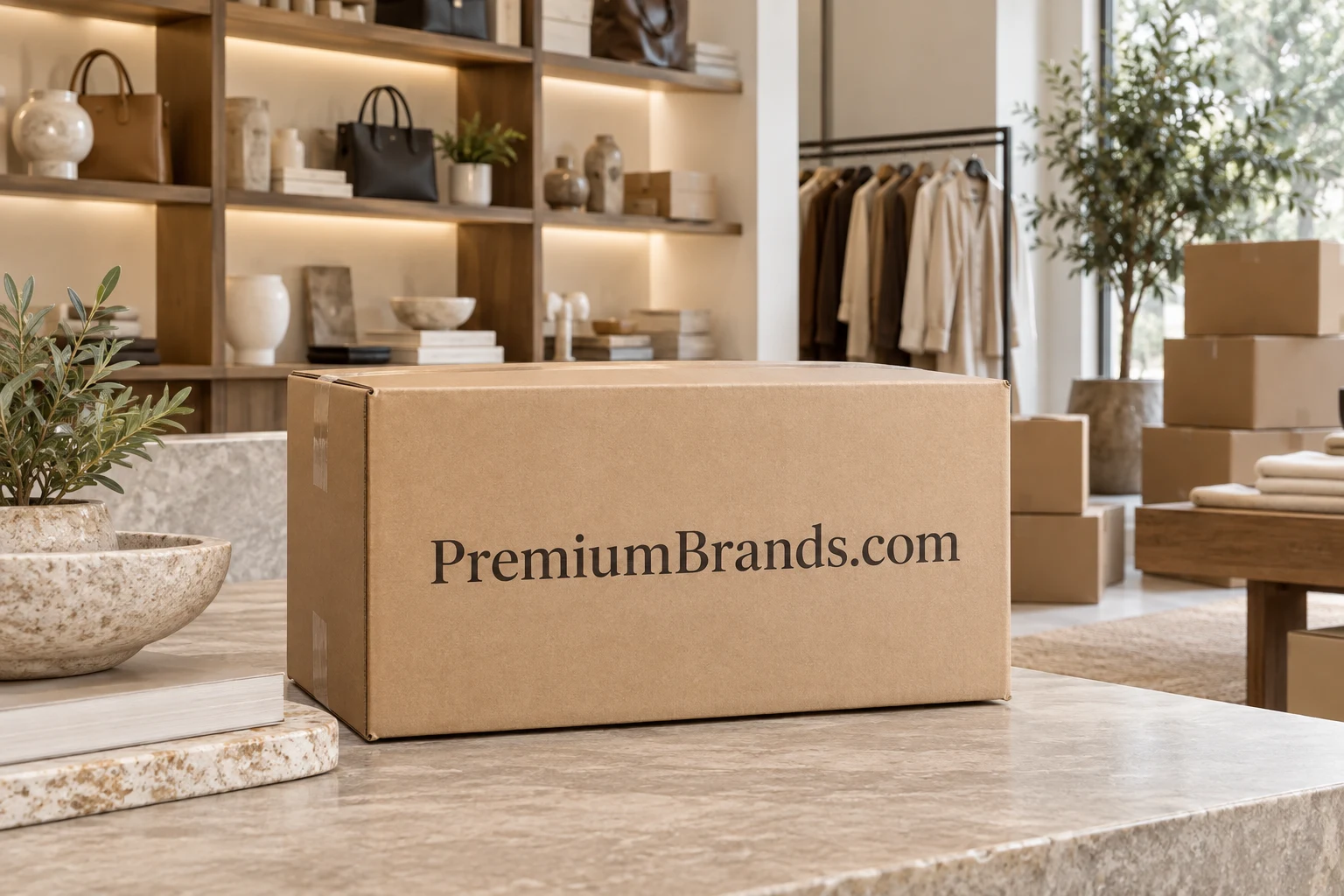 Wholesale showroom concept for PremiumBrands.com
